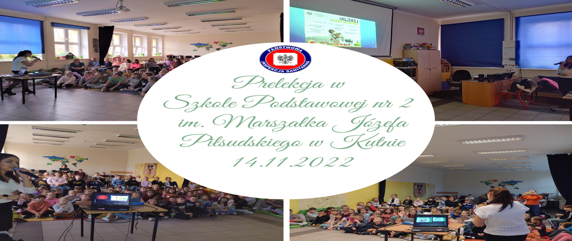 Prelekcja w Szkole Podstawowej nr 2 im. Marszałka Józefa Piłsudskiego w Kutnie