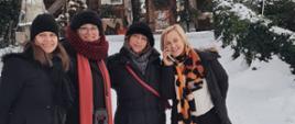 od lewej p. Beata Karmańska, p. Antonina Crivello i p. Anna Tirenna oraz p. Elżbieta Antosz.