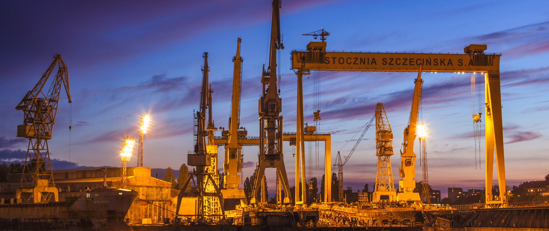 Suwnica bramowa Stocznia Szczecińska