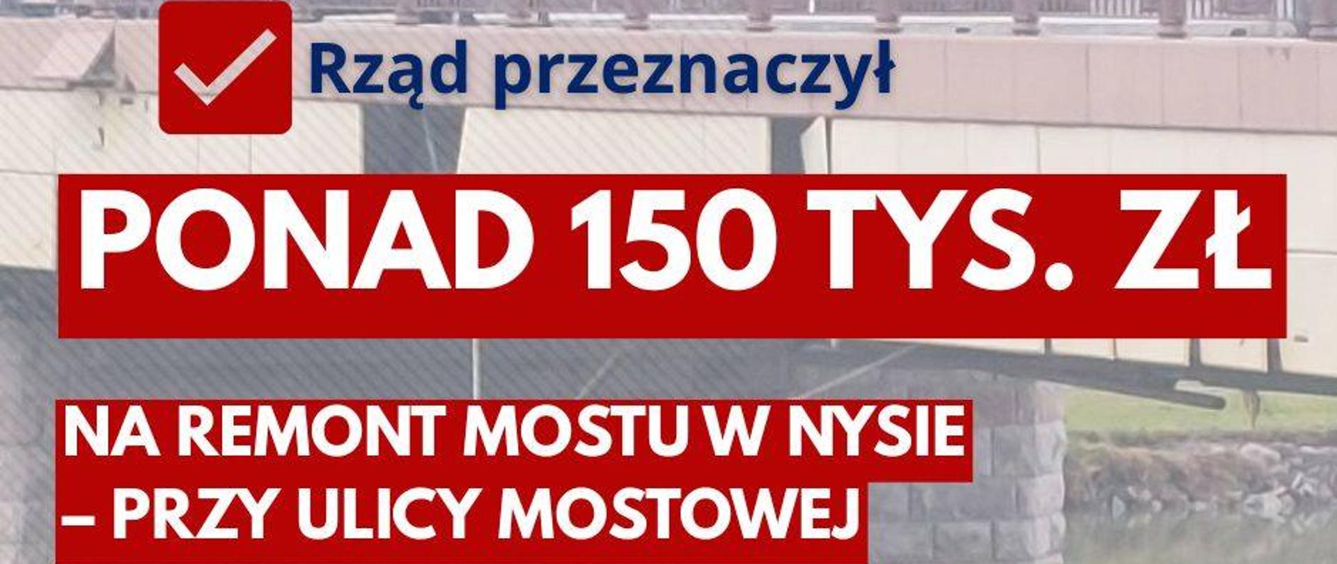 Nysa - most na ul. Mostowej - odbudowa