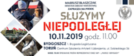 Plakat "Służymy Niepodległej"