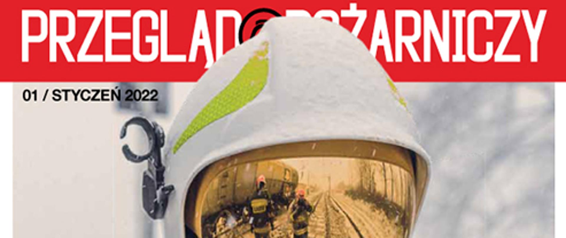 Okładka styczniowego numeru Przeglądu Pożarniczego