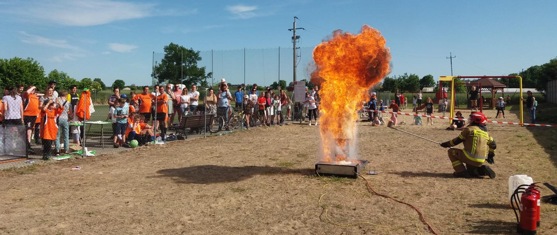 Piknik z okazji Dnia Dziecka w Wolkowie