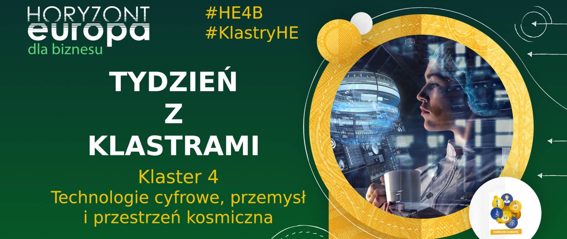 Tydzień z klastrami, klaster 4 technologie cyfrowe, przemysł i przestrzeń kosmiczna 22 października 2021