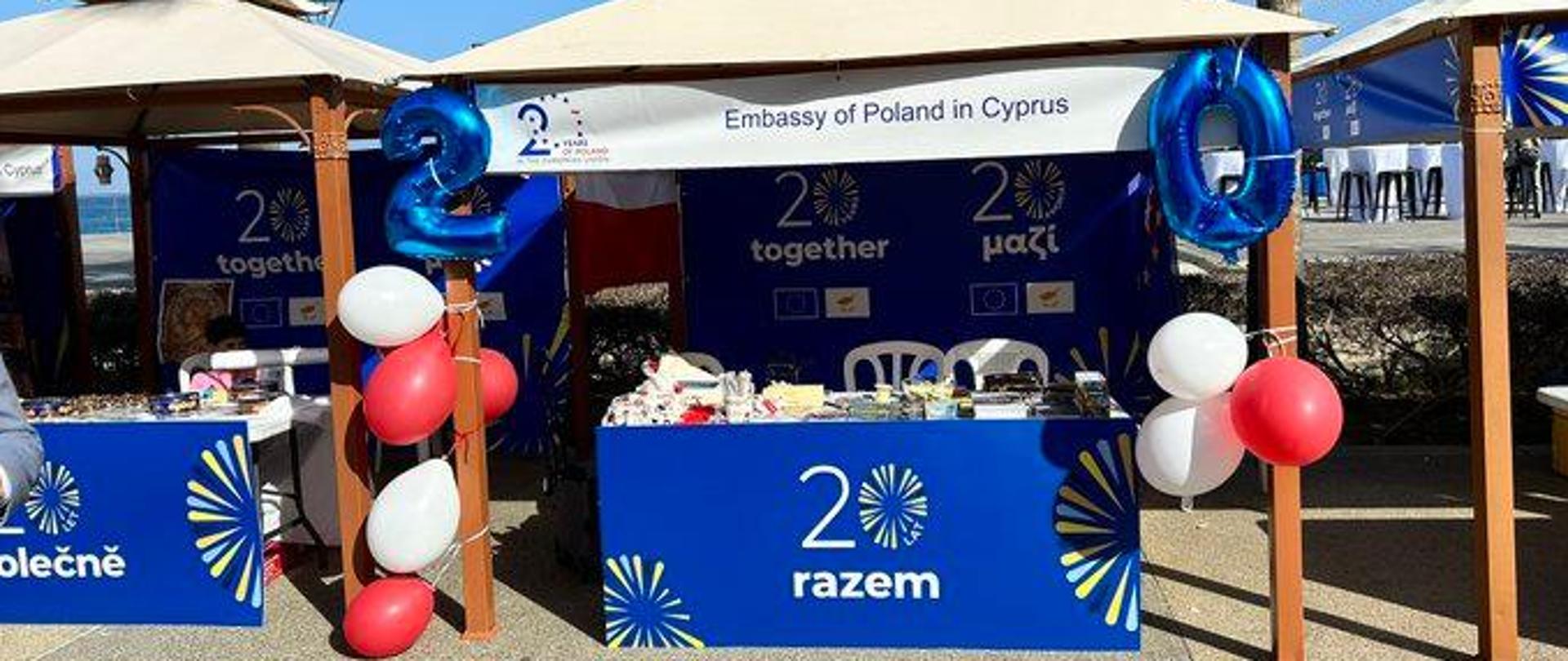 polskie stoisko - 20 lat w UE