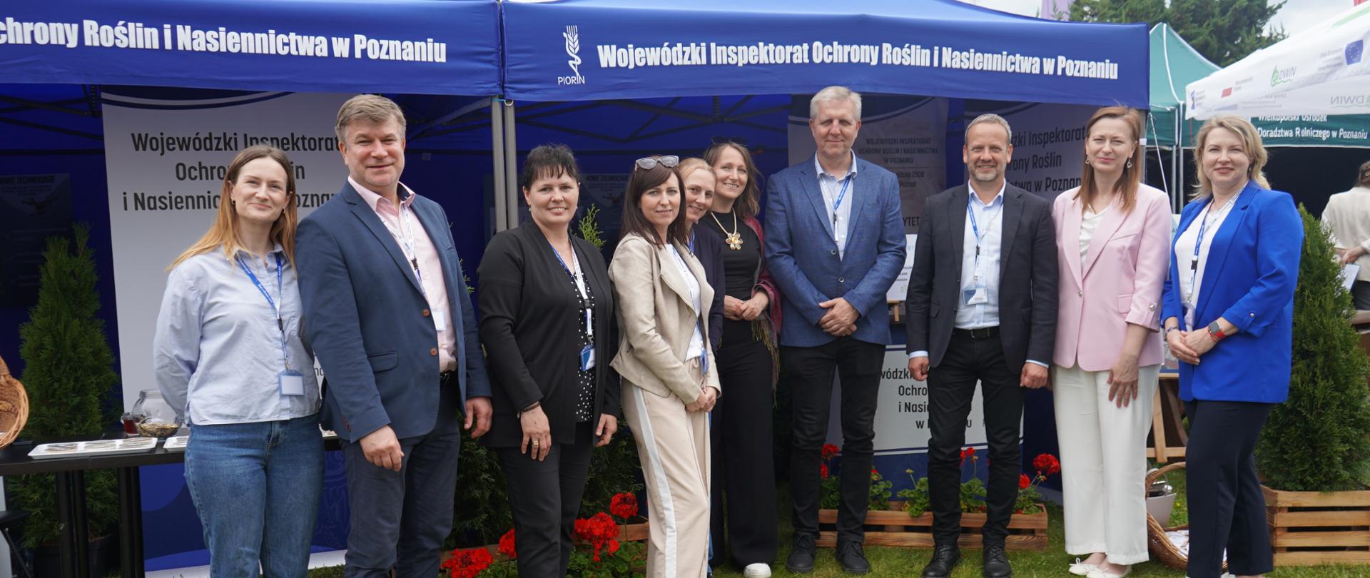 Targi w Sielinku - przy stoisku WIORiN w Poznaniu 