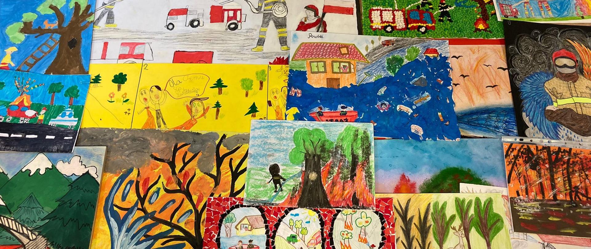 Ogólnopolski konkurs plastyczny "Zapobiegam pożarom"