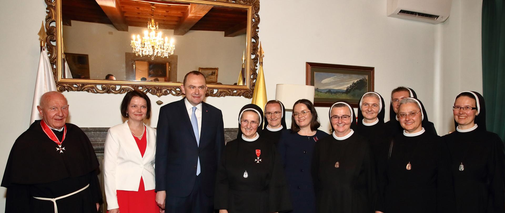 4.05.2023 Roma. Ambasciata della Repubblica di Polonia presso la Santa Sede. Ricevimento in occasione della Festa Nazionale del 3 Maggio offerto dall'Ambasciatore della Repubblica di Polonia presso la Santa Sede Adam Kwiatkowski.