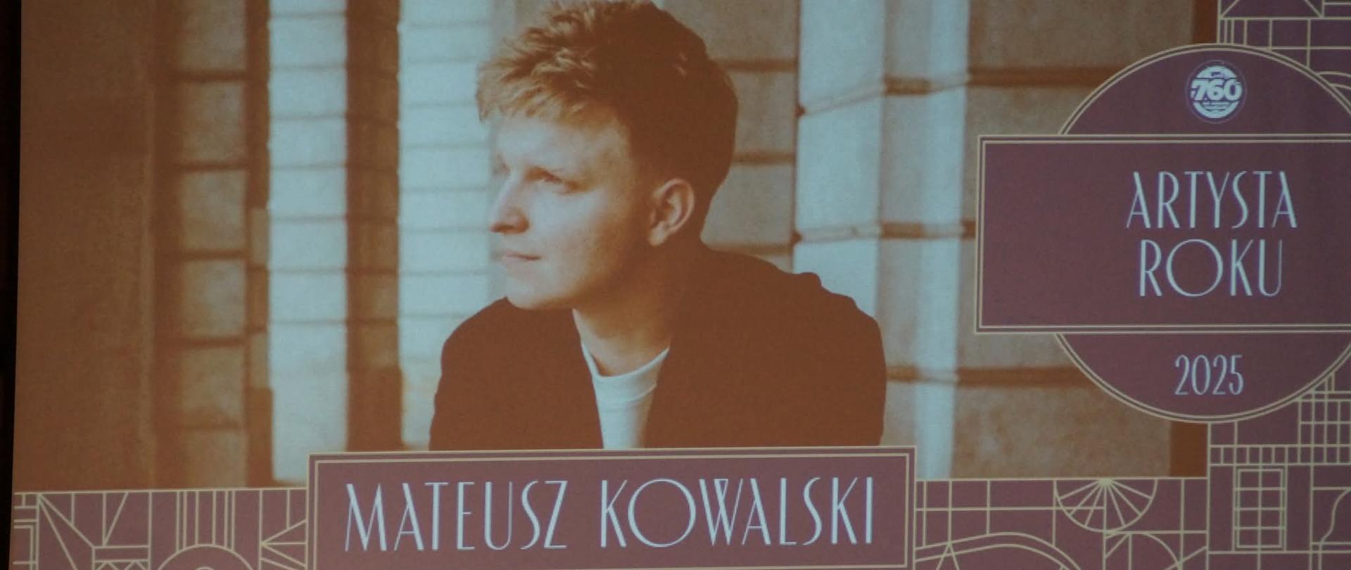 Absolwent ZPSM - Mateusz Kowalski