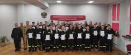 Kolejna grupa strażaków ochotników przygotowana do działań
ratowniczo-gaśniczych
