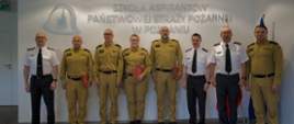 Wręczenie wyróżnień oraz decyzji funkcjonariuszom SA PSP w Poznaniu