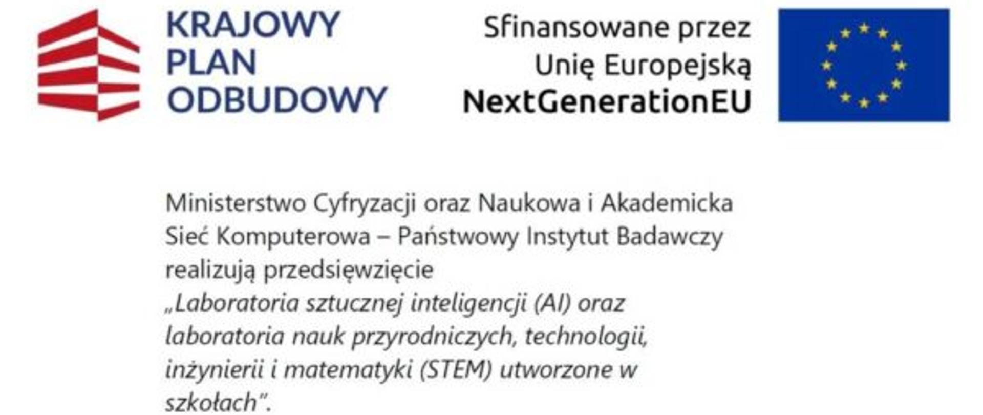 Sprzęt dla szkoły z KPO