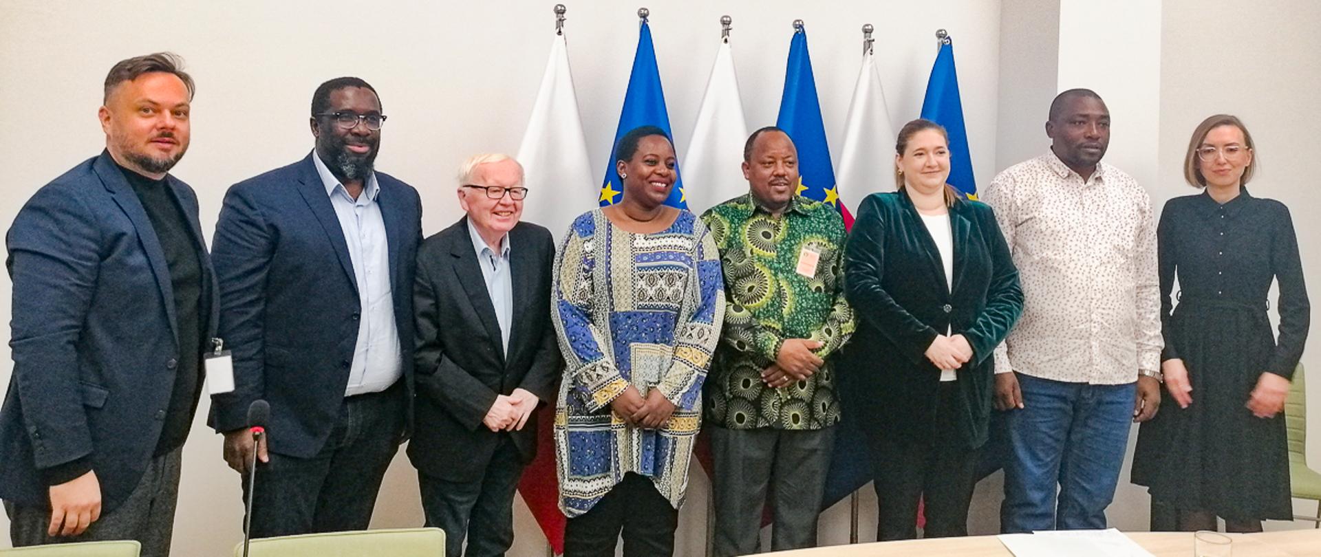 Spotkanie wiceminister Anny Gembickiej z delegacją Tanzanii w MRiRW