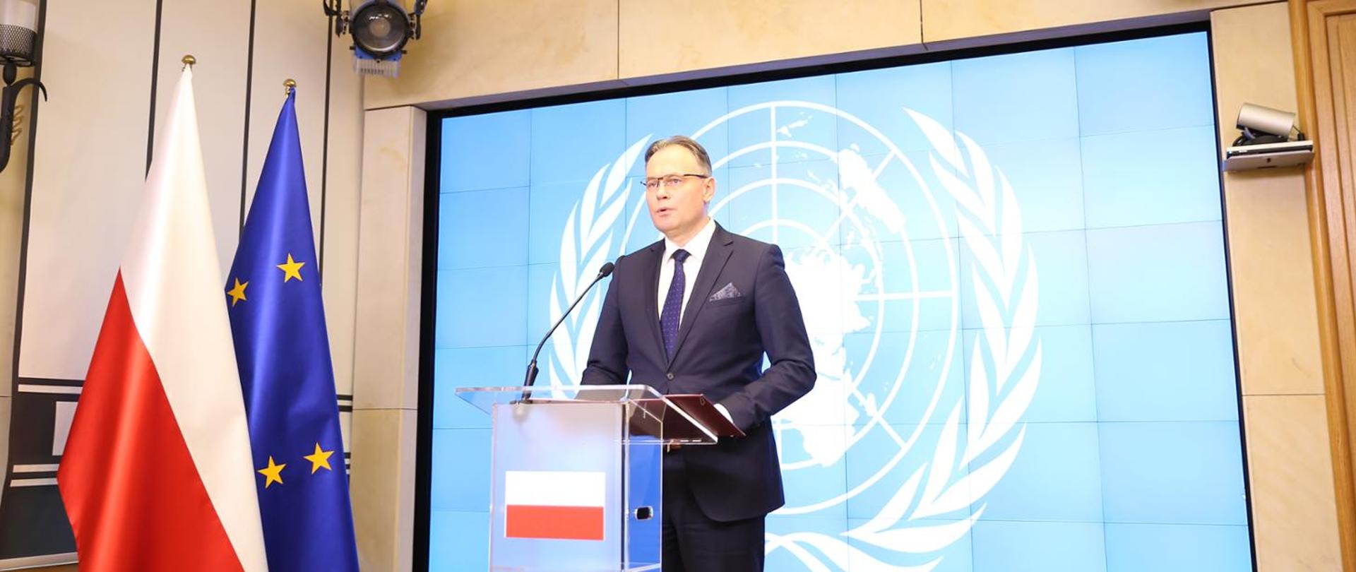 Wiceminister spraw zagranicznych Arkadiusz Mularczyk