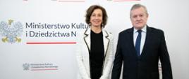 Spotkanie wicepremiera Piotra Glińskiego z dyrektor generalną UNESCO Audrey Azoulay, fot. Danuta Matloch