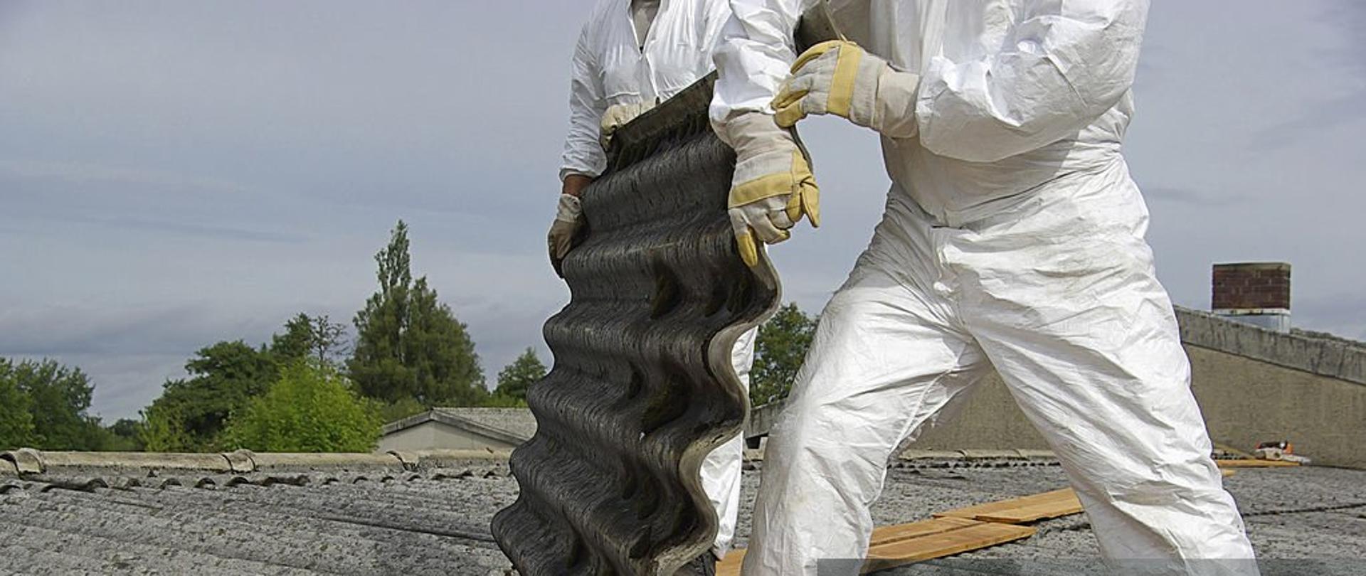 asbestos roof, demolition