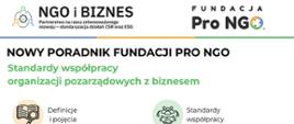 Nowy Poradnik Fundacji Pro NGO