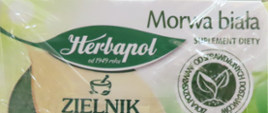 Morwa biała Suplement diety Herbata ziołowa, Zielnik Polski, 40g (20_torebek) 1