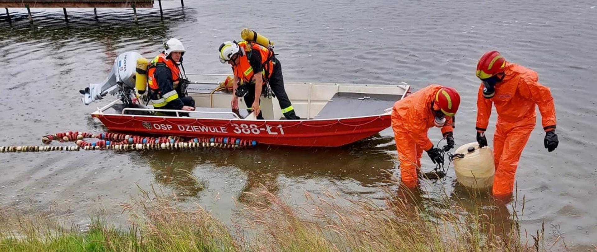 Ćwiczenia współdziałania grup specjalistycznych podczas zdarzeń na akwenach wodnych