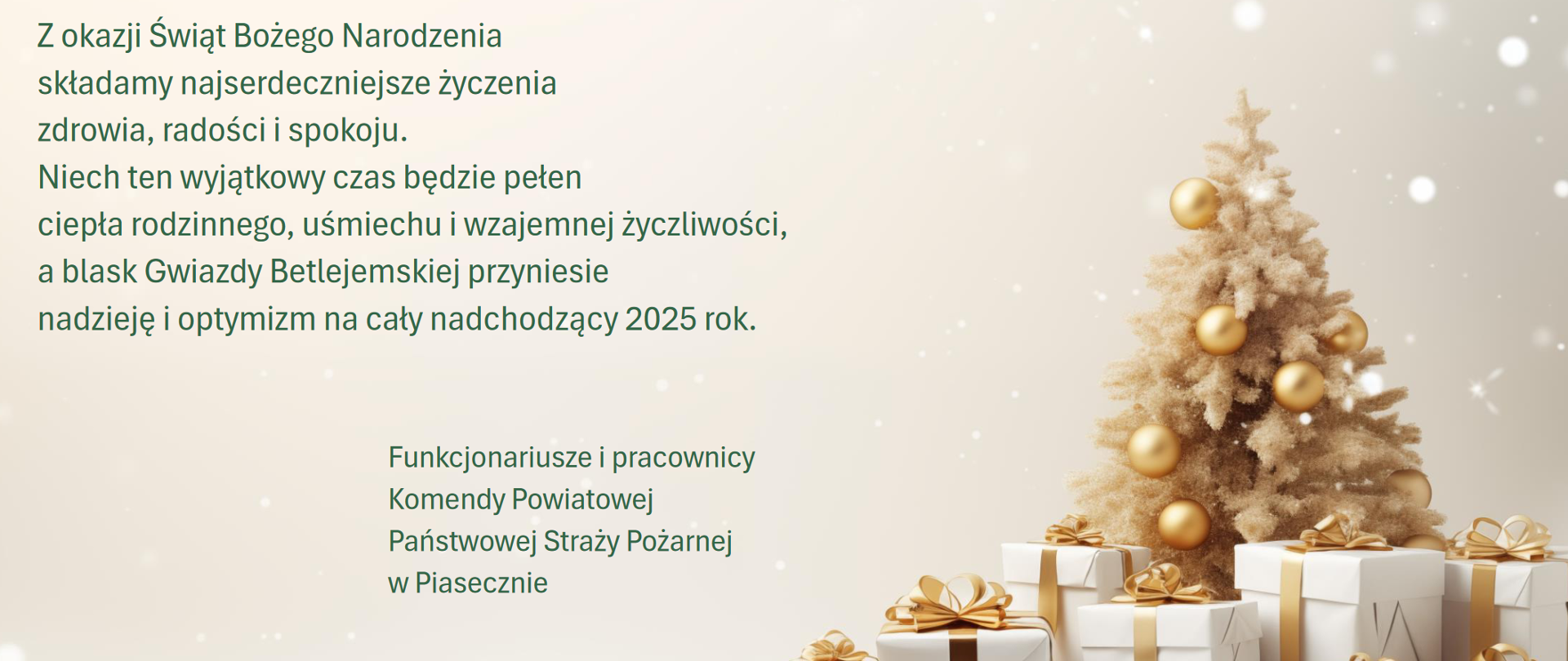 Życzenia Boże Narodzenie 2024 r.