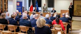 Minister Sprawiedliwości wręczył nominacje na funkcje prezesa Sądu Okręgowego i Sądu Apelacyjnego w Krakowie
