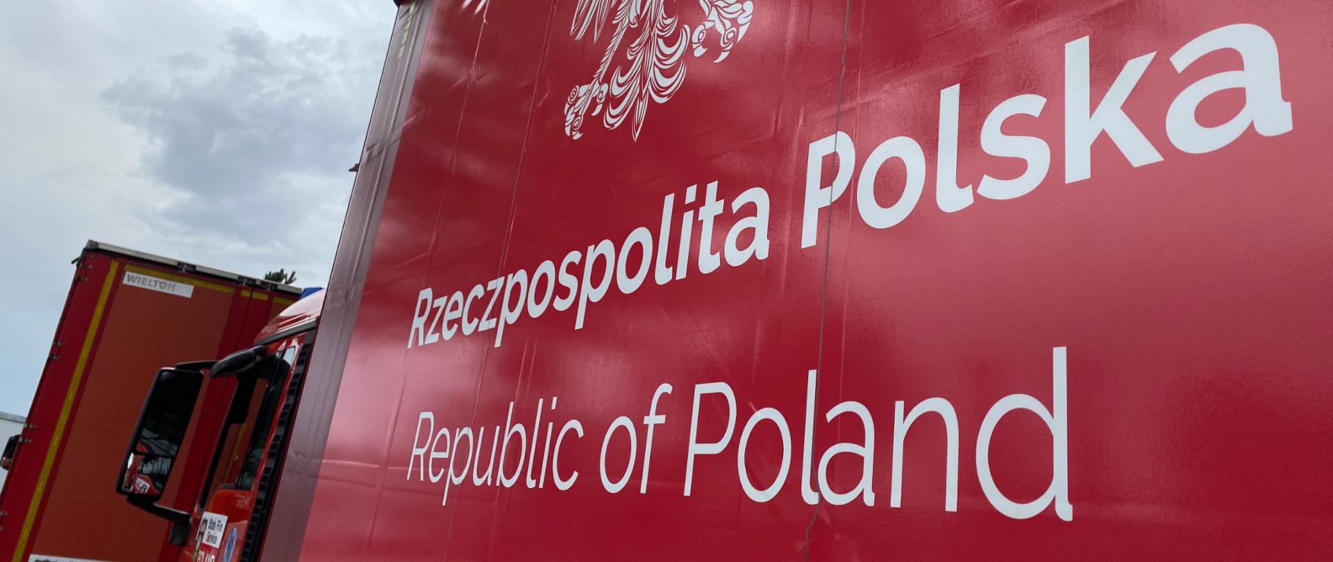 Poland provides further aid equipment to the flooded regions of Germany