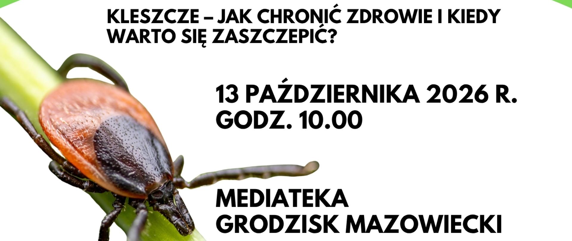 kleszcze - plakat