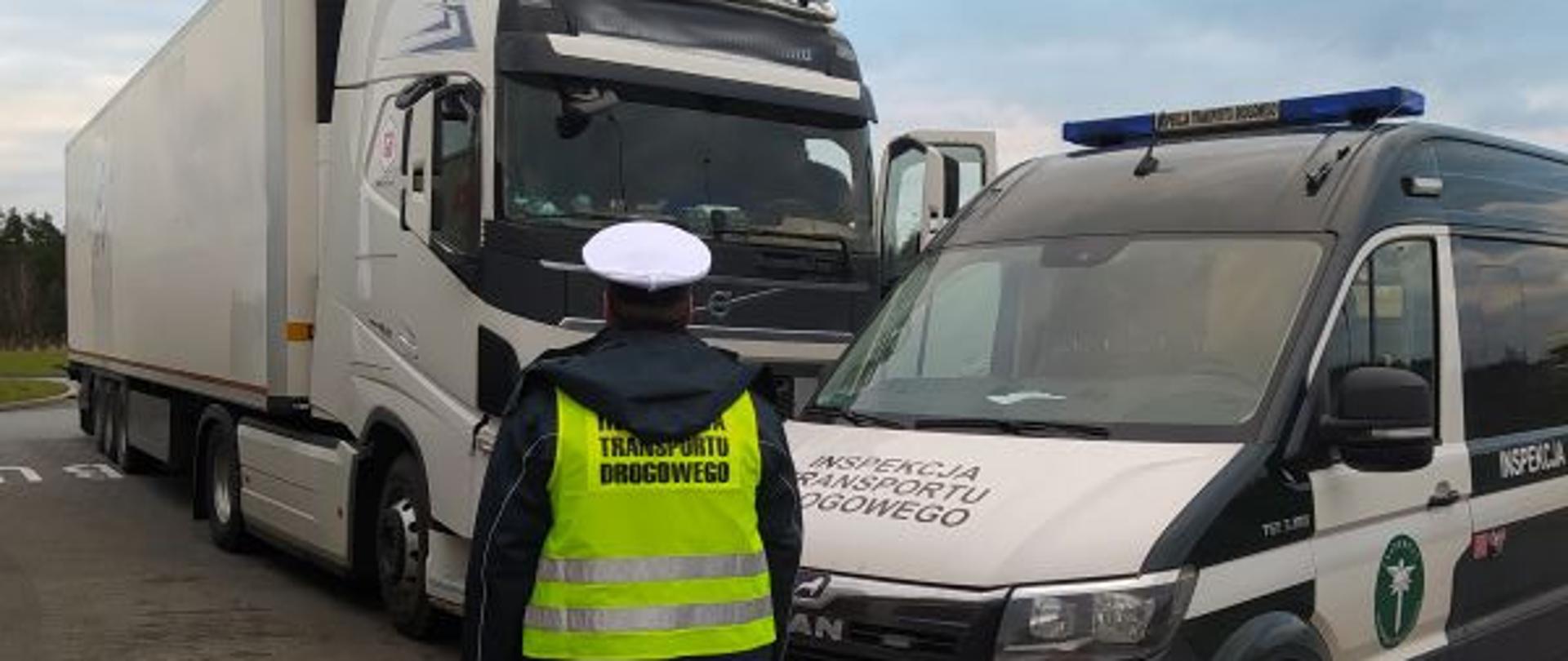 Pojazd ITD oraz kontrolowana ciężarówka