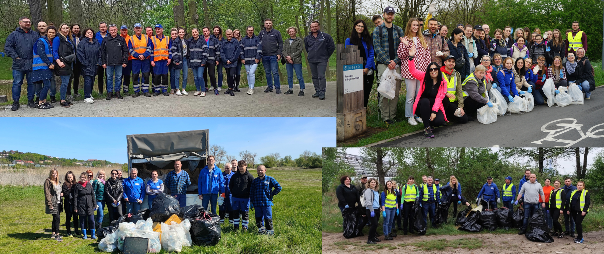 Światowy Dzień Ziemi 2025 - akcja sprzątania terenów nadwodnych w RZGW Poznań