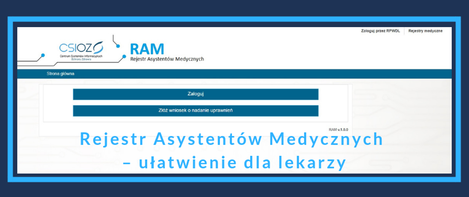Rejestr Asystentów Medycznych