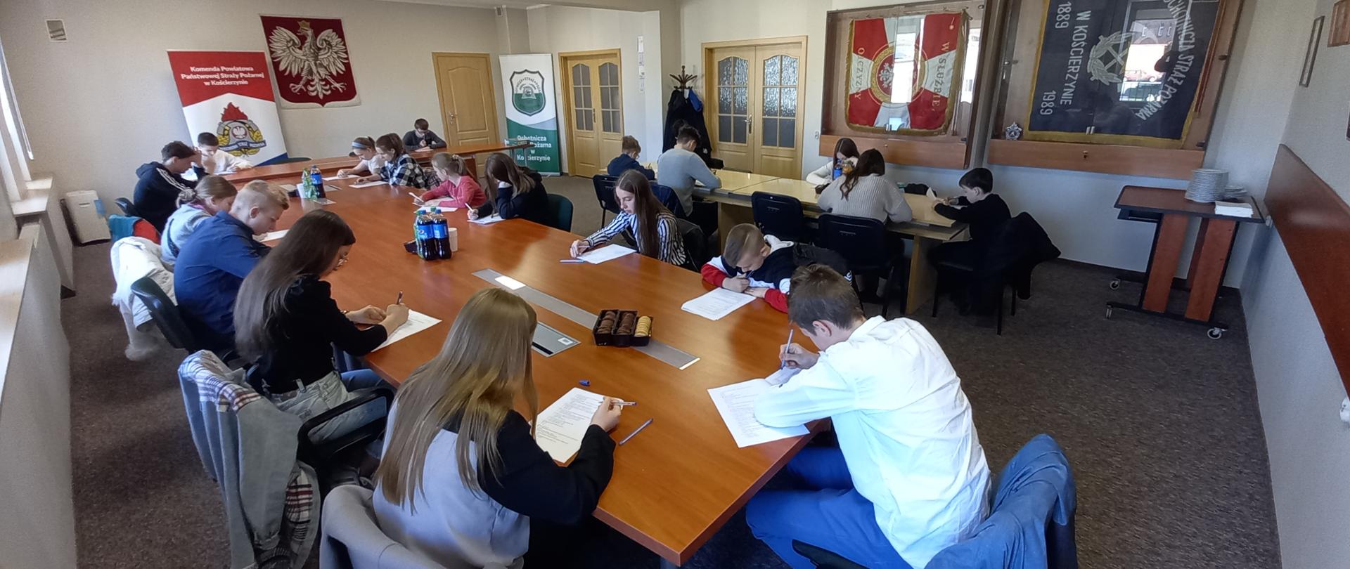 Eliminacje powiatowe Ogólnopolskiego Turnieju Wiedzy Pożarniczej