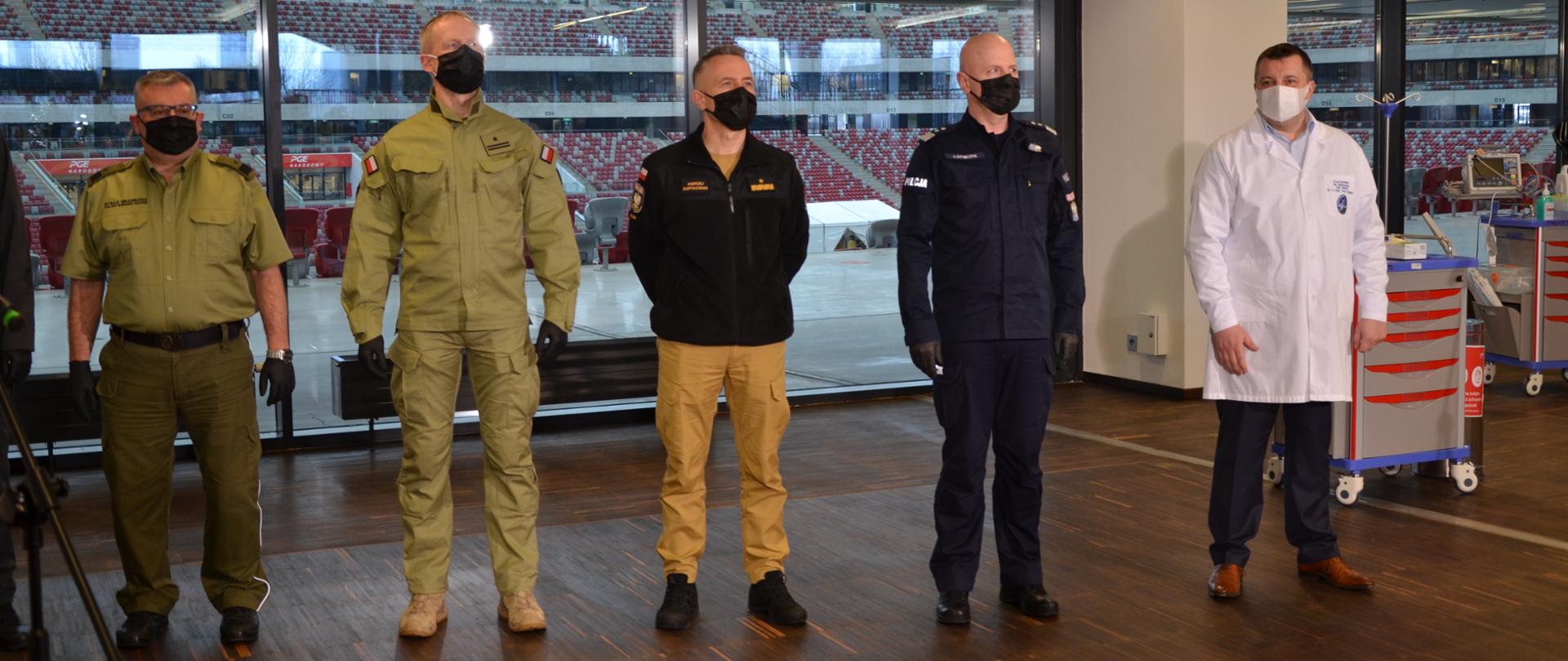 Rozpoczął się proces szczepień przeciw COVID-19 dla funkcjonariuszy służb mundurowych