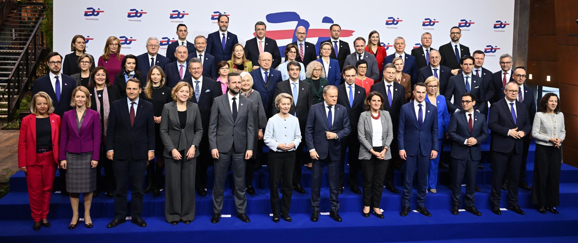 Spotkanie członków Rady Ministrów z Kolegium Komisarzy UE w Gdańsku