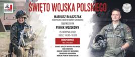 Zaproszenie na piknik wojskowy z okazji Święta Wojska Polskiego - Krapkowice