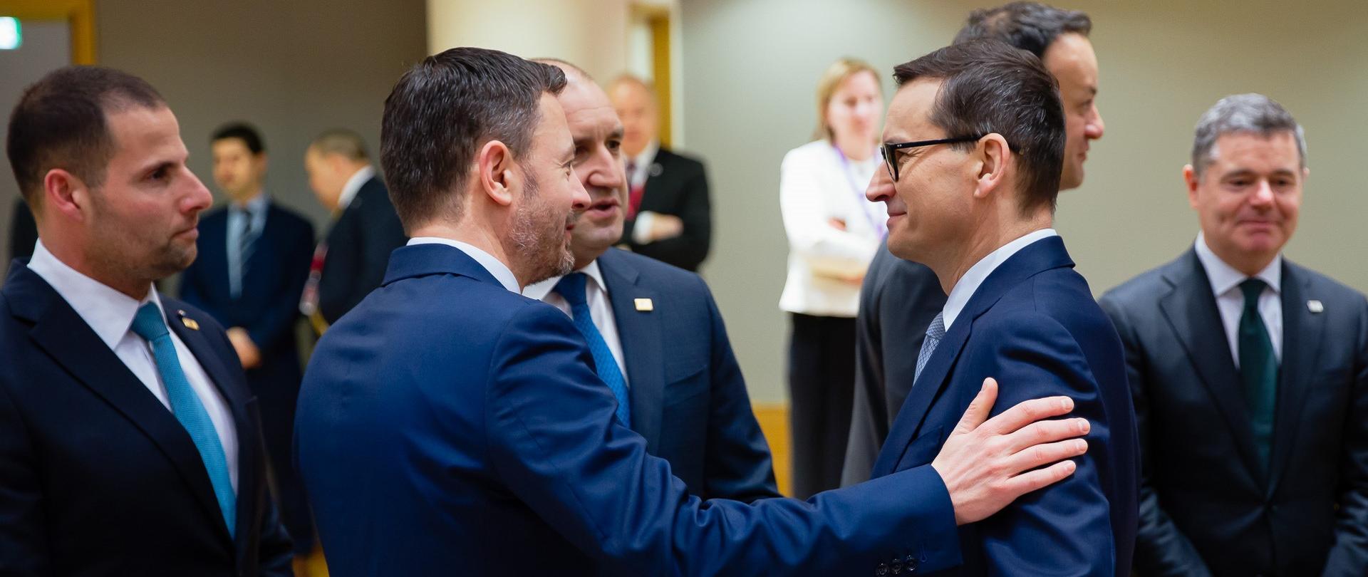 Prime Minister Mateusz Morawiecki in Brussels.