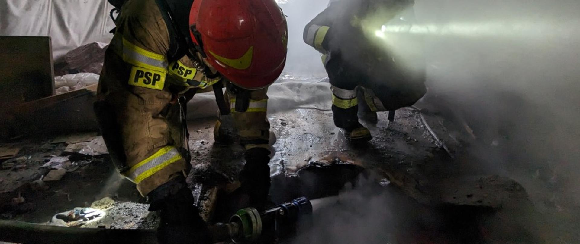 Tragiczny finał pożaru budynku przy ul. Kolejowej