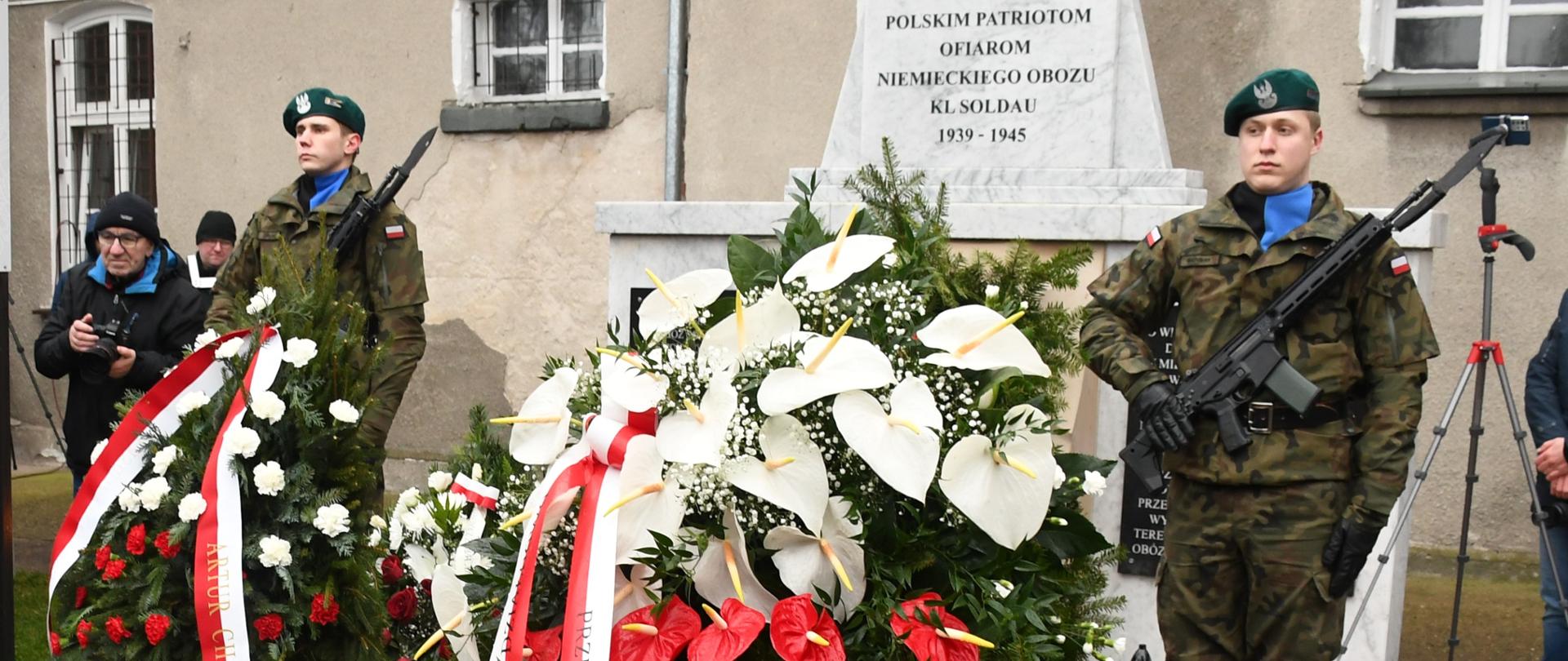 Plac obozowy KL Soldau, później nakazowo-rozdzielczego obozu NKWD.