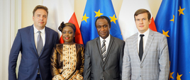 Wizyta ministra sportu i mlodziezy gambii