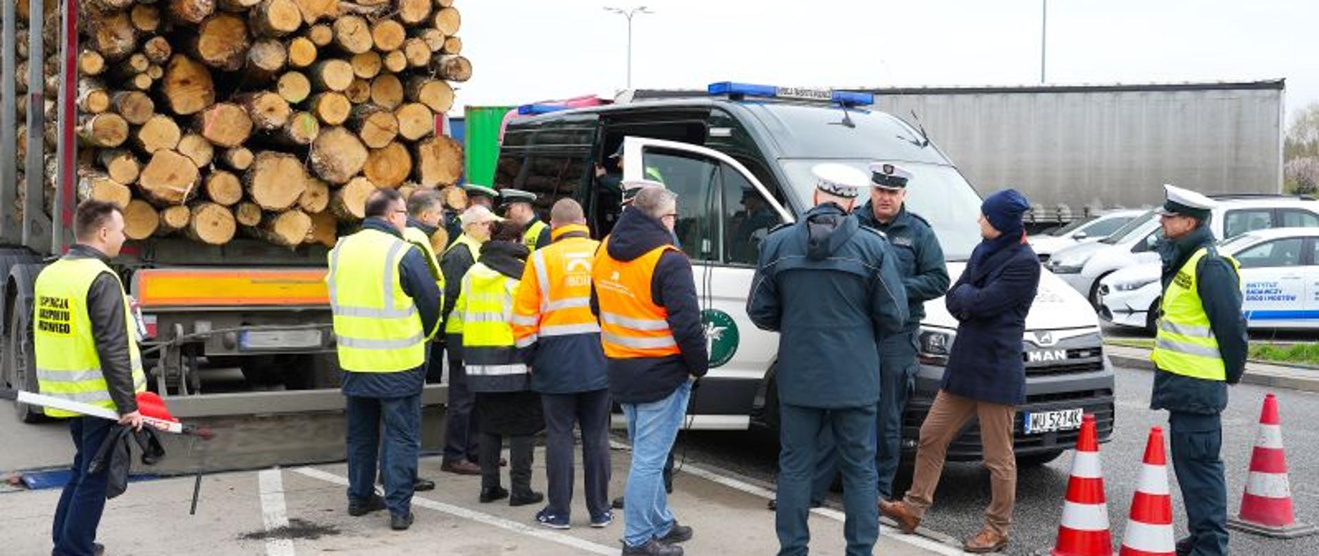 Kontrola masy pojazdu w punkcie kontrolnym ITD