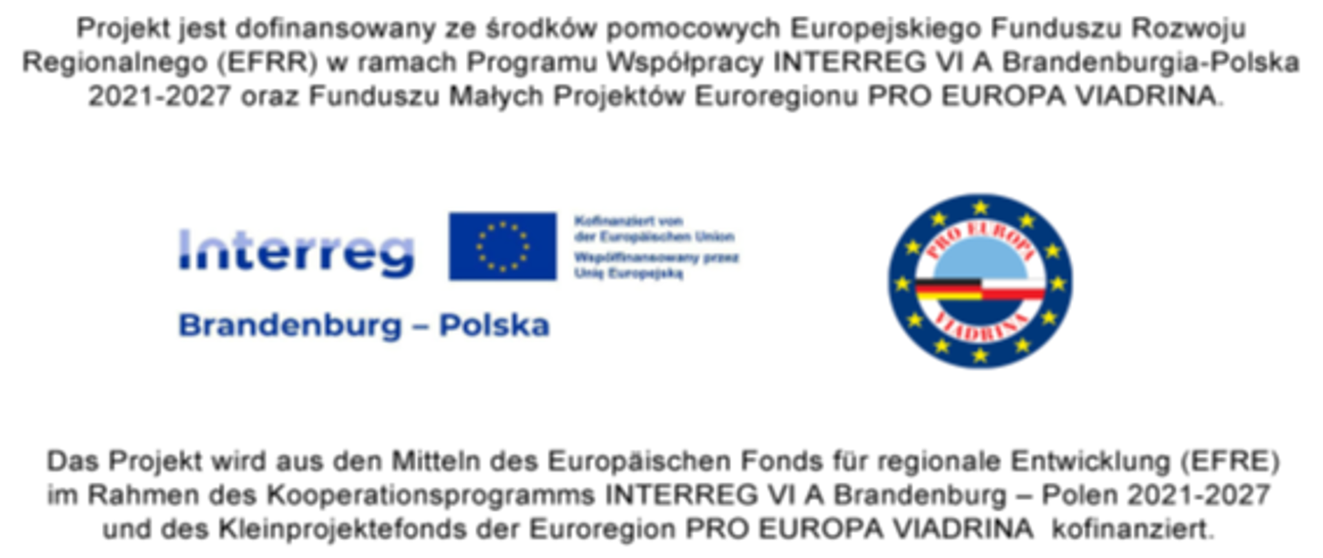 Dofinansowanie z EFRR