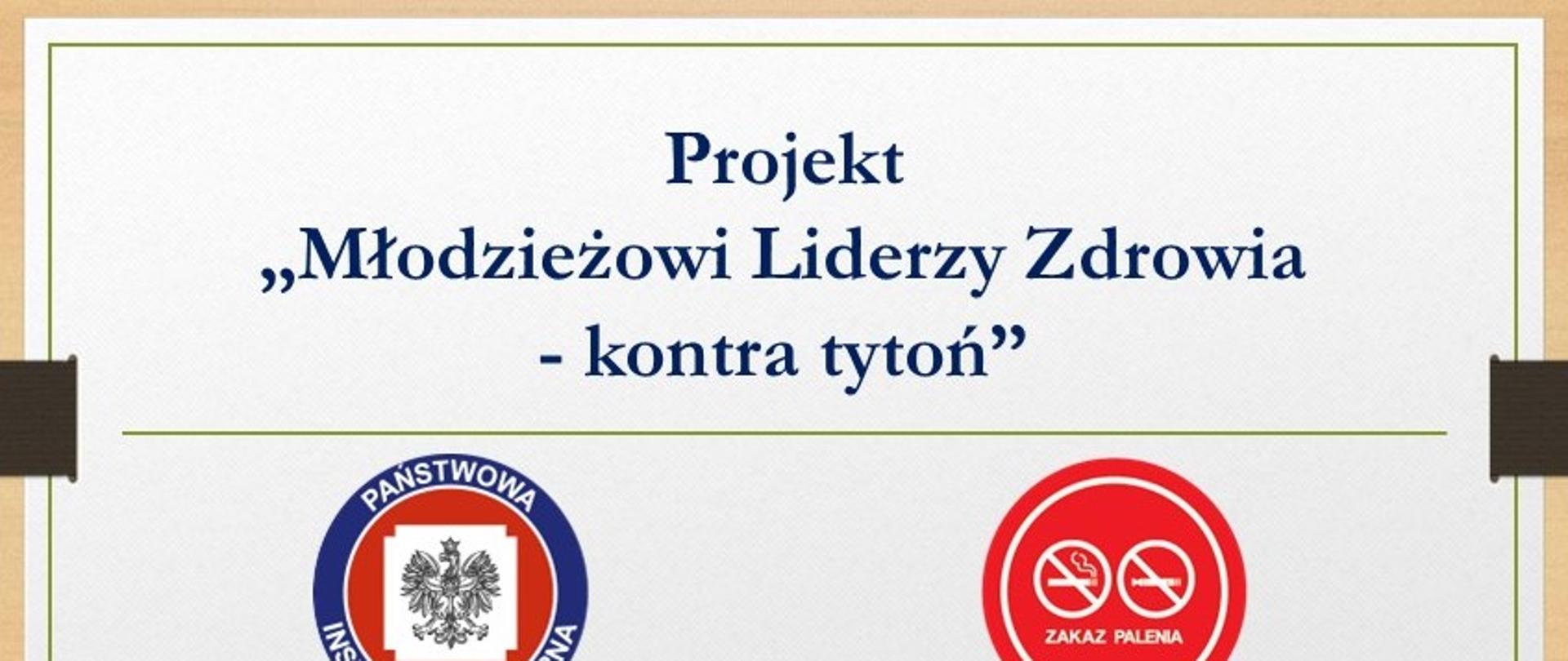 Projekt MLZ kontra tytoń