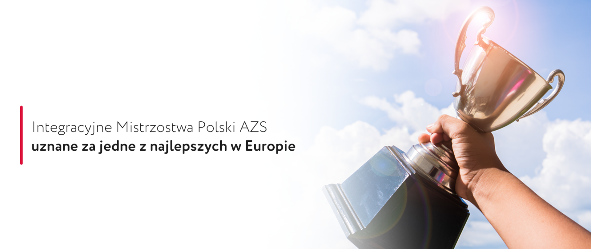 Grafika dotycząca sukcesów Integracyjnych Mistrzostw Polski AZS.