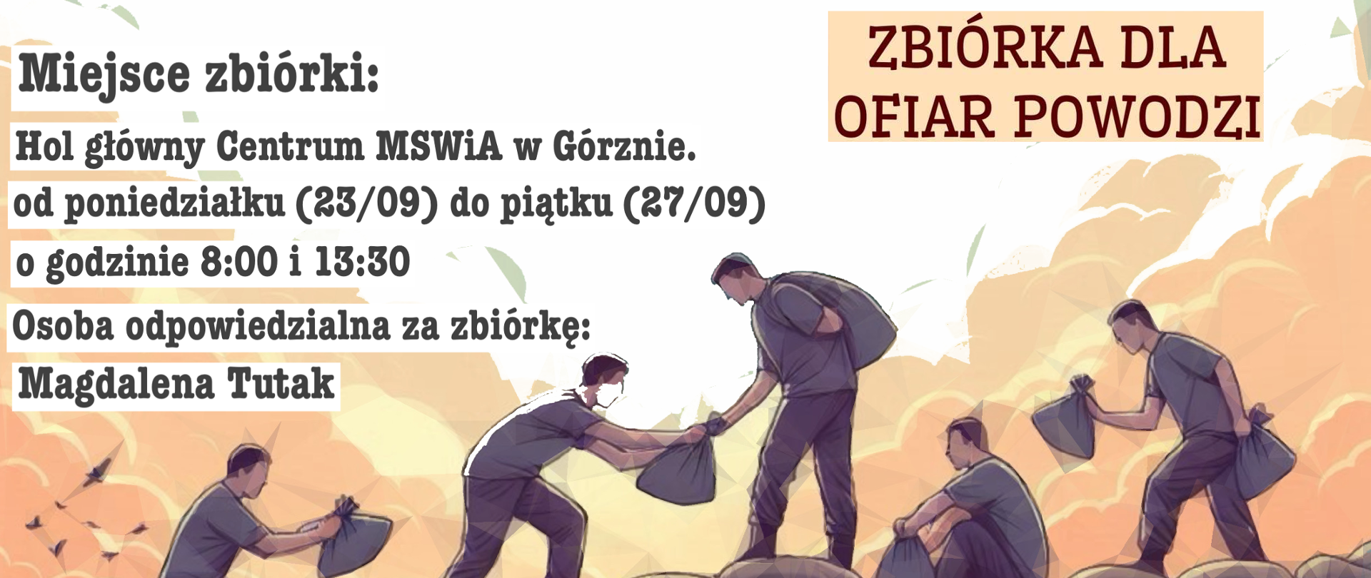 Zbiórka dla powodzian