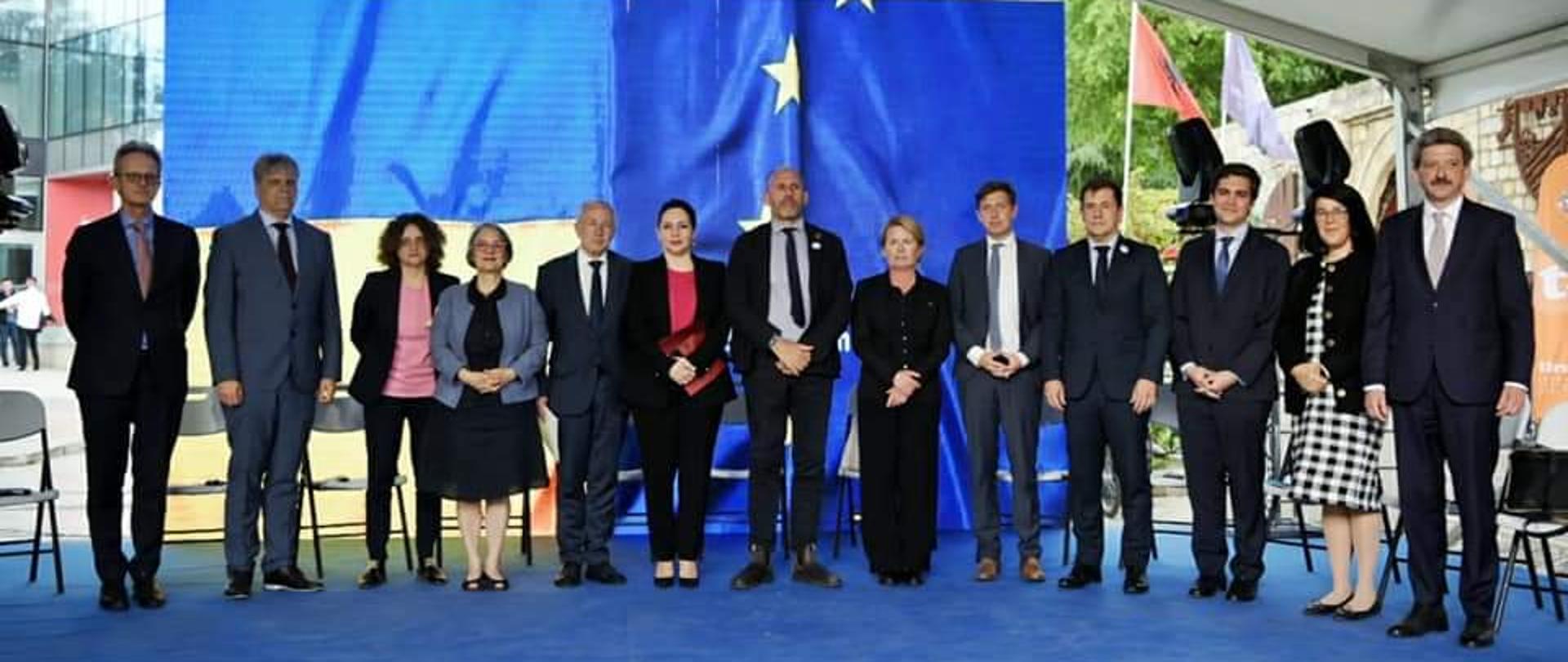 Panel wysokiego szczebla przedstawicieli krajów Unii Europejskiej z udziałem Minister Spraw zagranicznych Albanii w Tiranie 