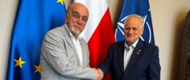 Wicewojewoda Zbigniew Szczypiński spotkał się z prezesem olsztyńskiego SPP