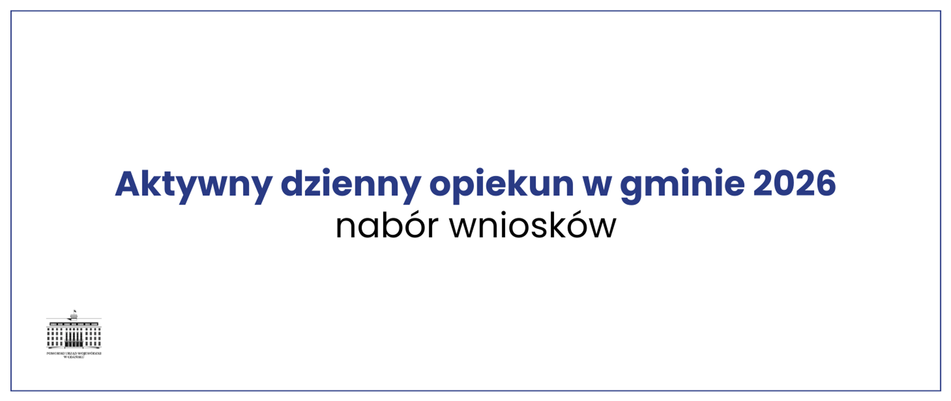 Aktywny dzienny opiekun w gminie 2026