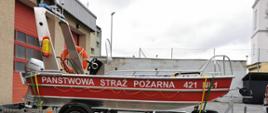 Nowa łódź ratownicza w KP PSP Działdowo