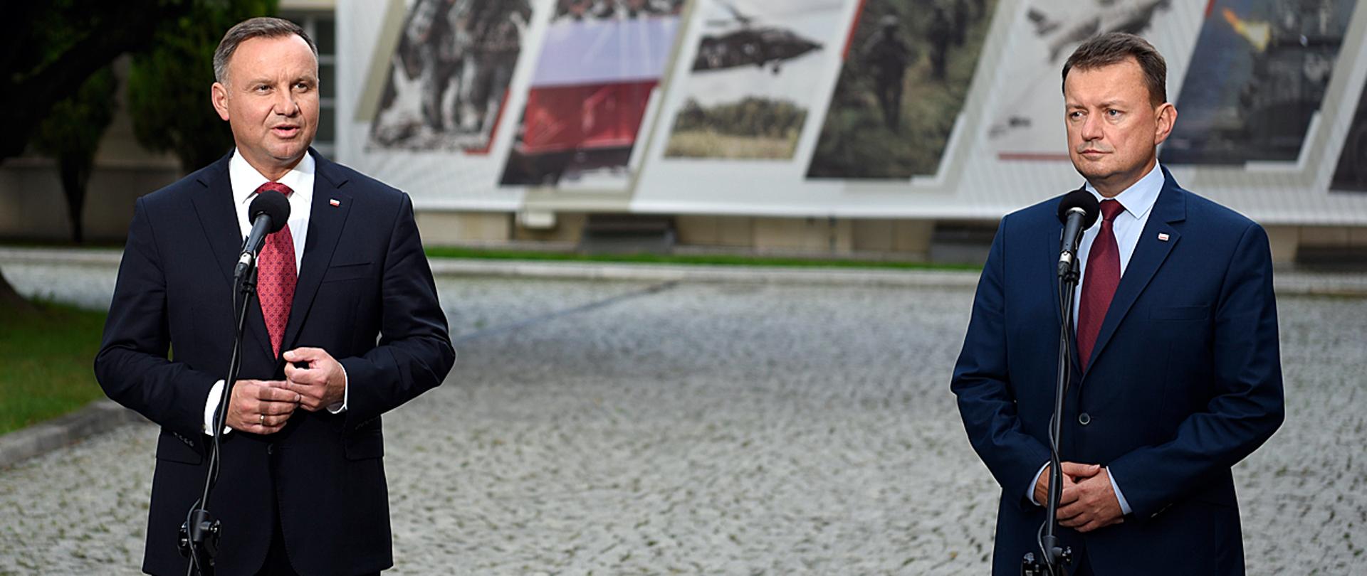 Odprawa Prezydenta Andrzeja Dudy i Ministra Obrony Narodowej Mariusza Błaszczaka, kadry kierowniczej Wojska Polskiego oraz szefów służb