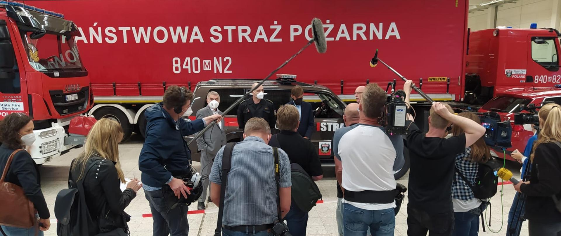 polska pomoc humanitarna dotarła do Niemiec