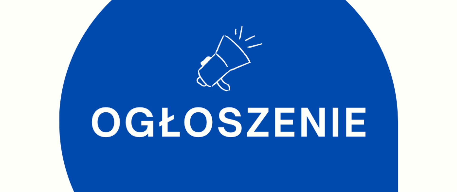 Ogłoszenie